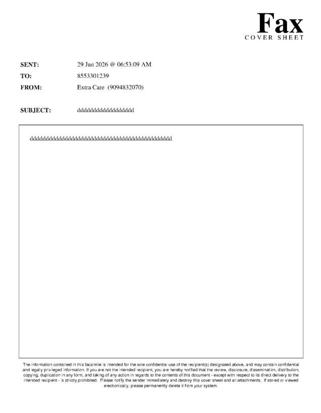 fax page
