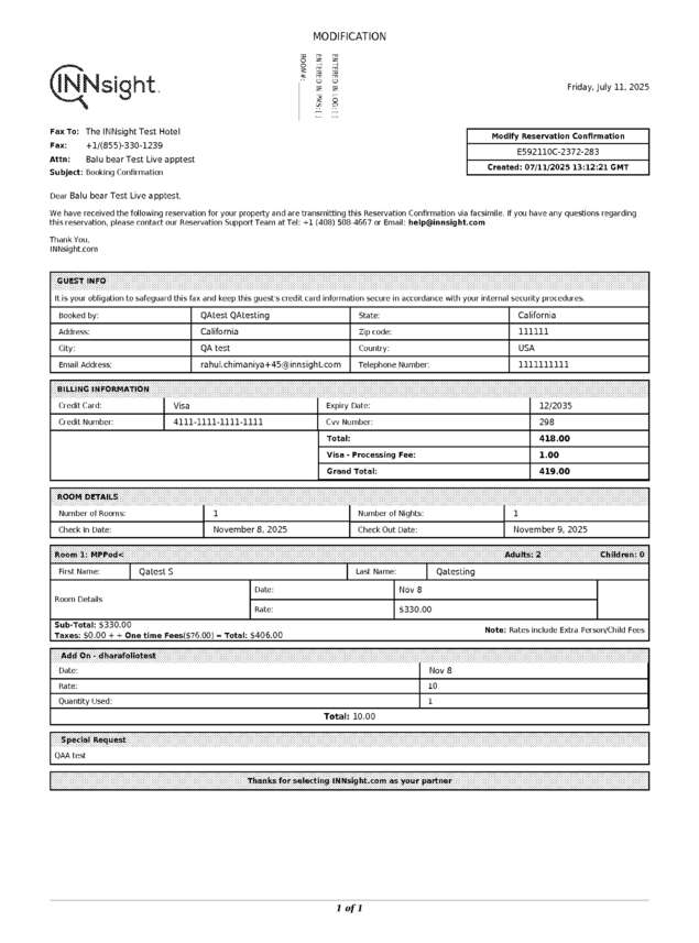 fax page
