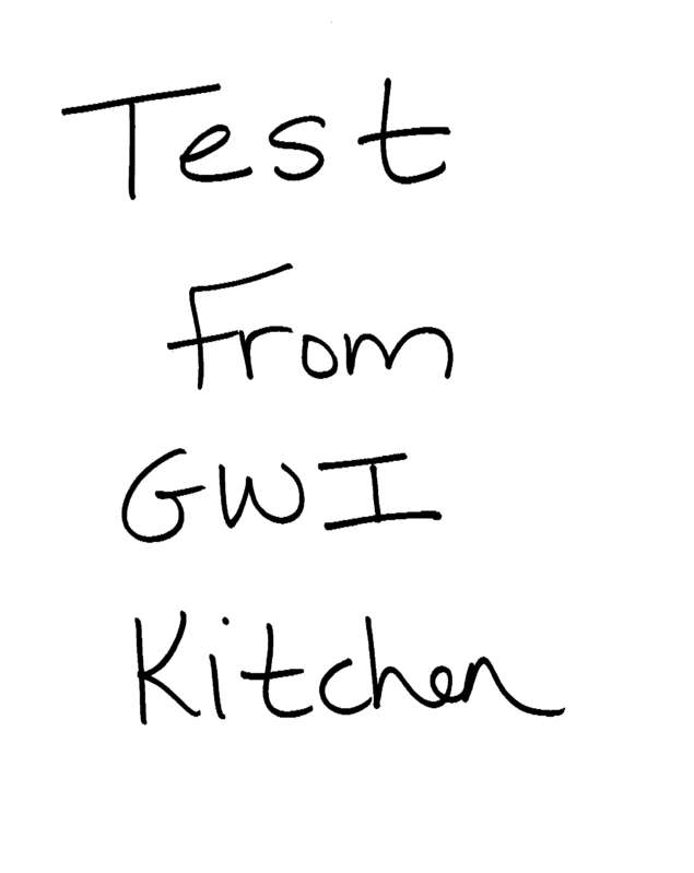 Fax page