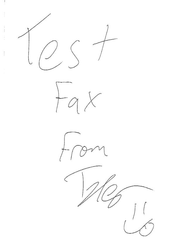fax page