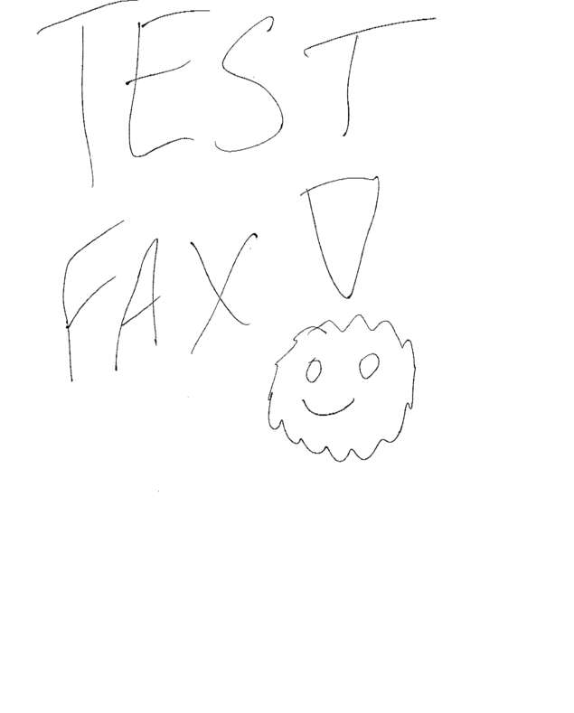 fax page