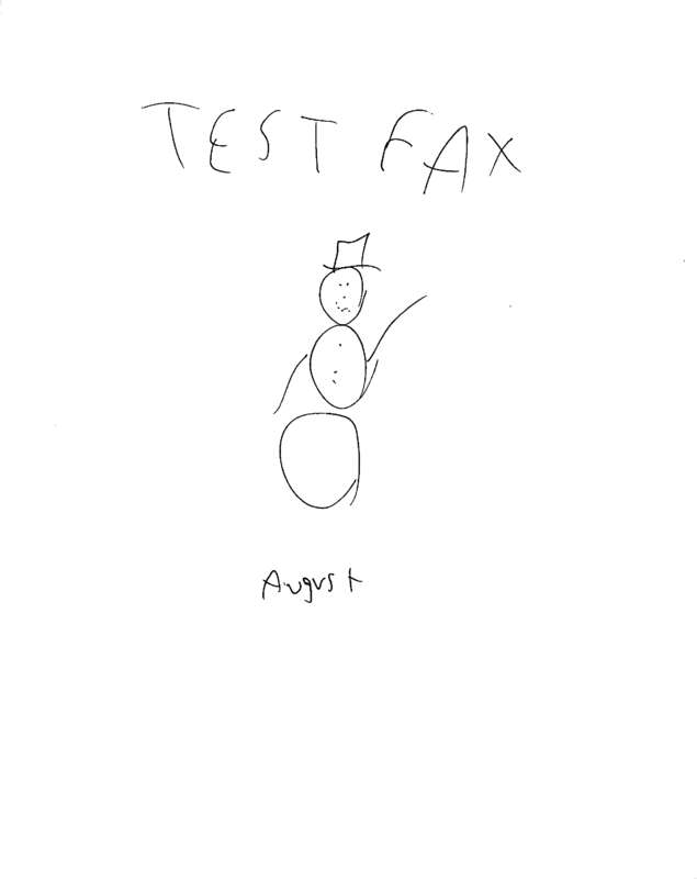 fax page