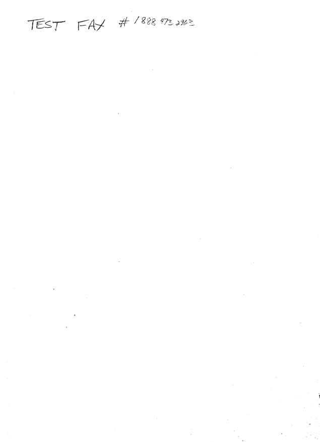 Fax page