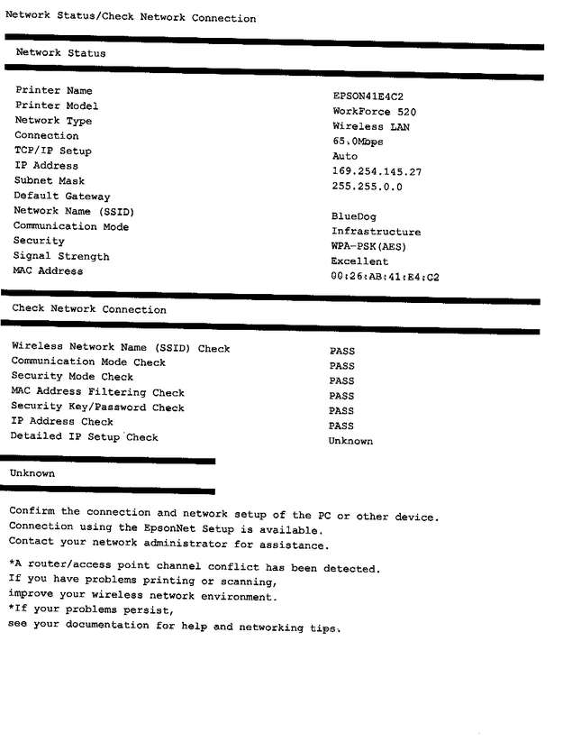 Fax page