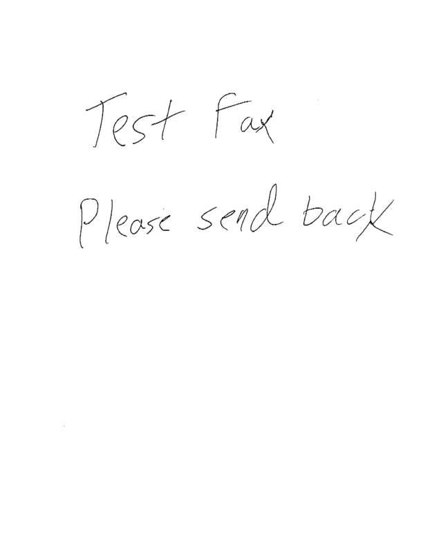 fax page