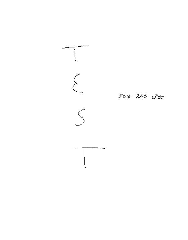 Fax page