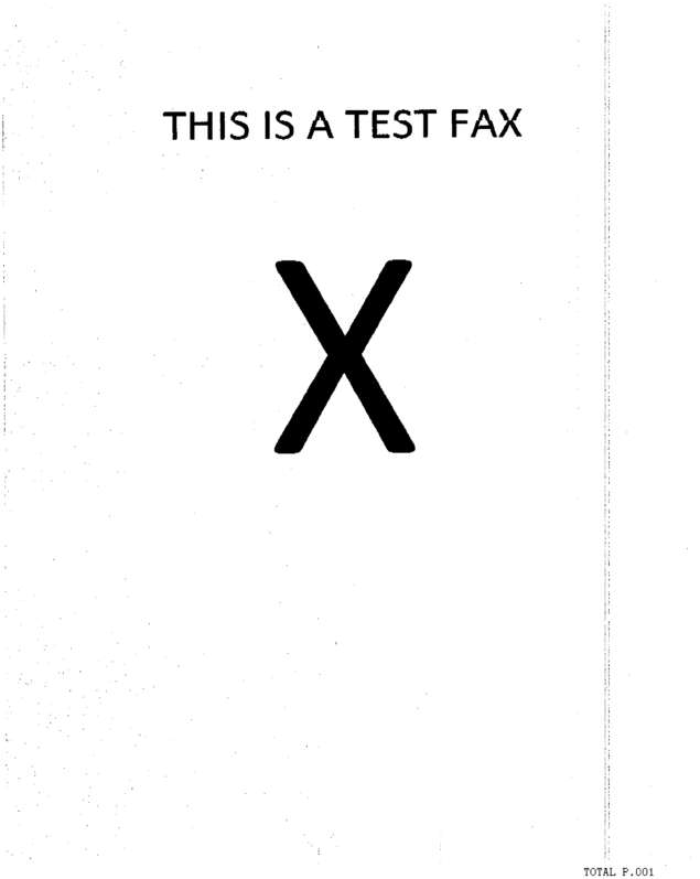 fax page