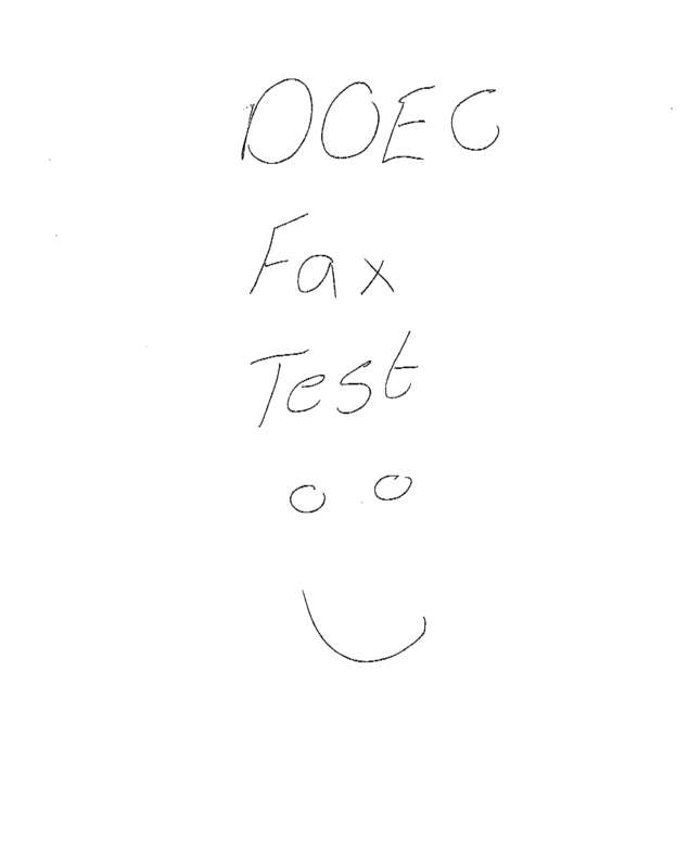 fax page