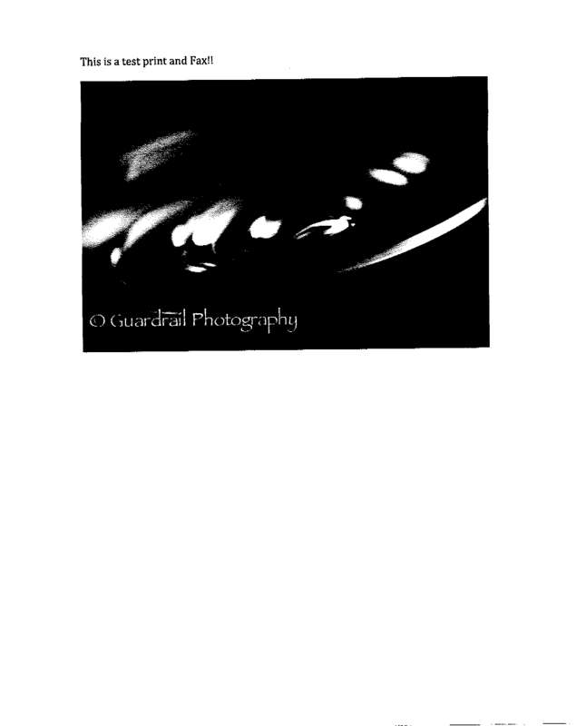 Fax page