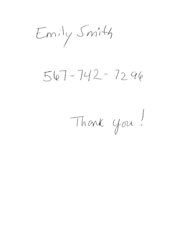 Fax page