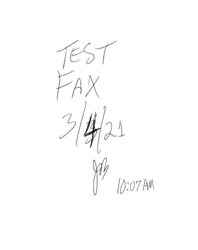 fax page