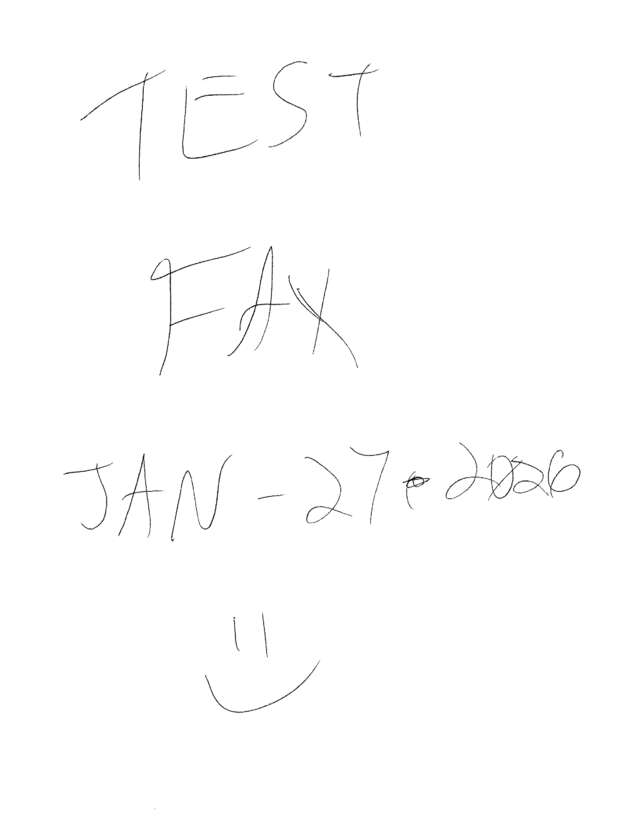 fax page