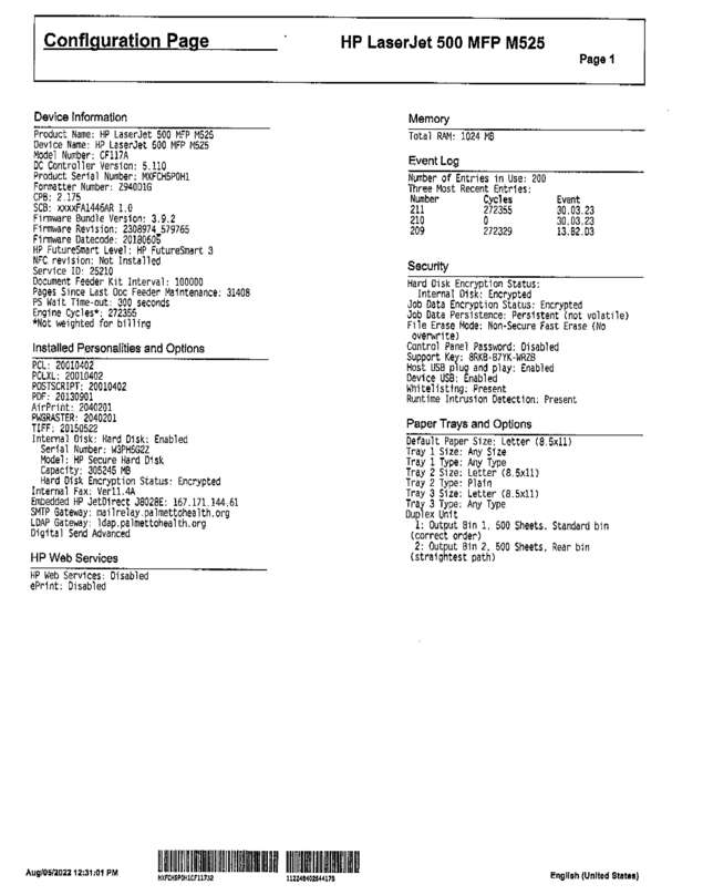fax page