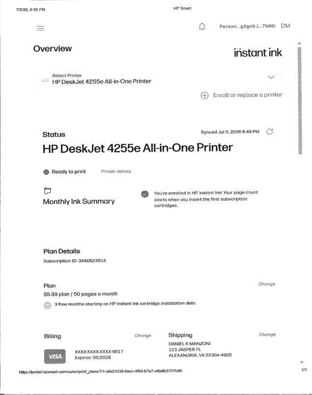 fax page