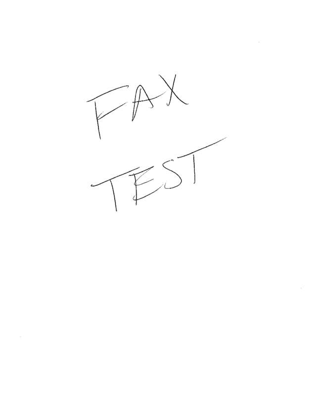 fax page