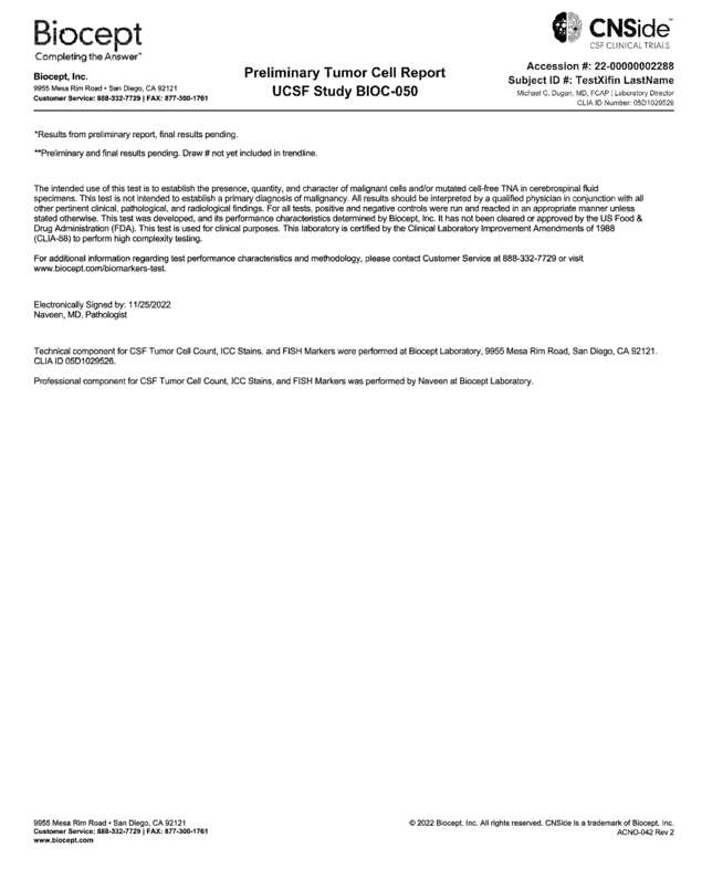 Fax page