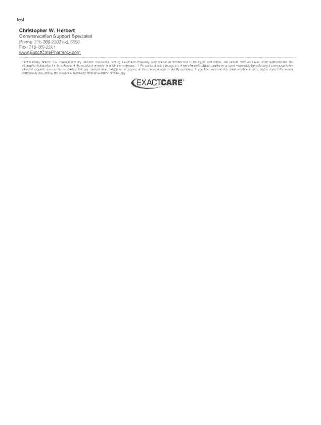 Fax page