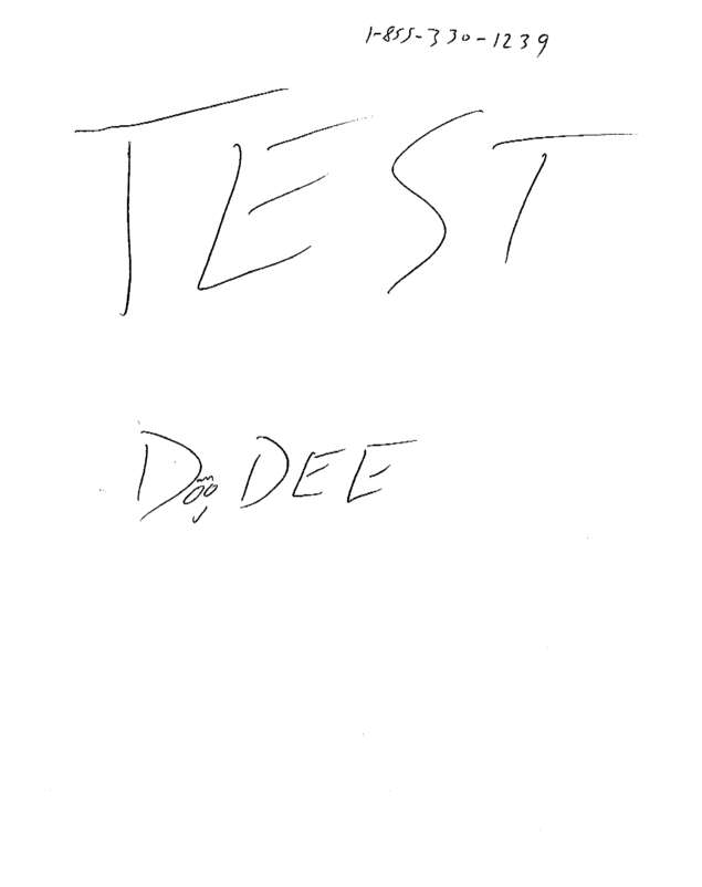 fax page