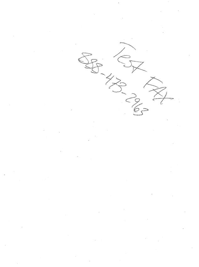 fax page