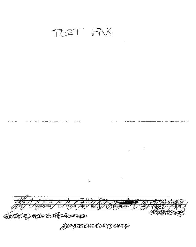 Fax page