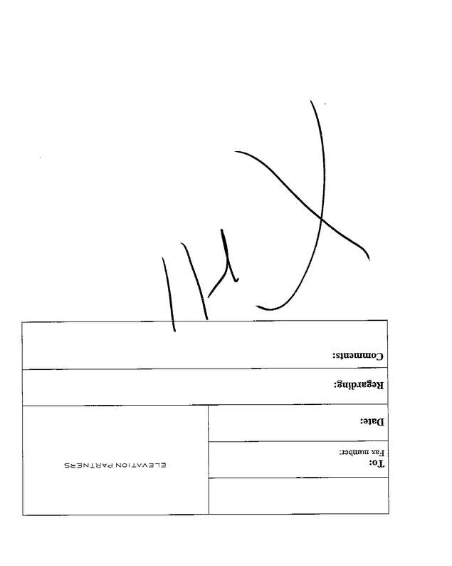 Fax page