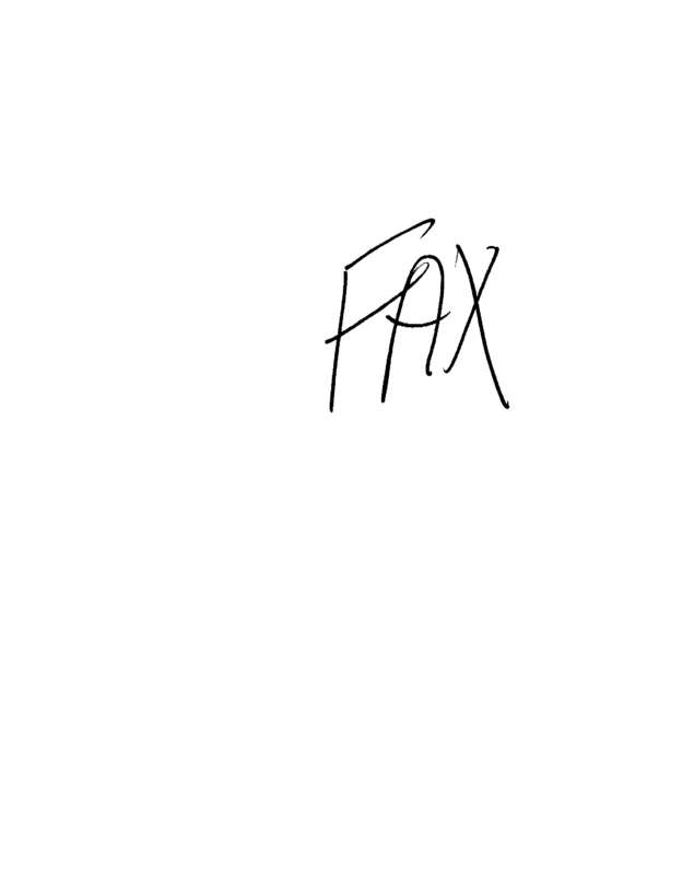 fax page