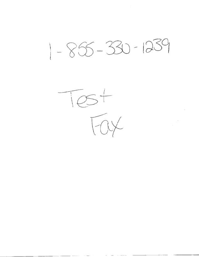 fax page