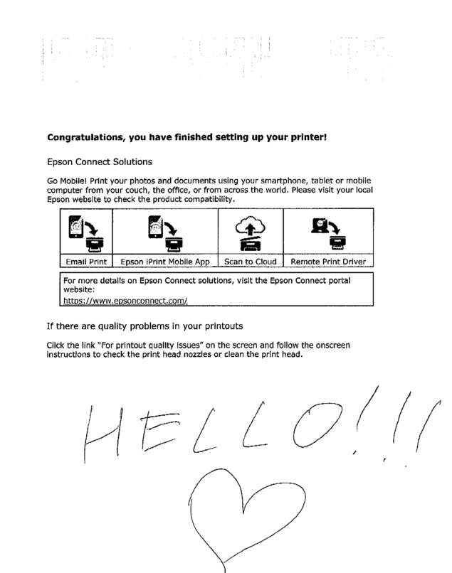 Fax page
