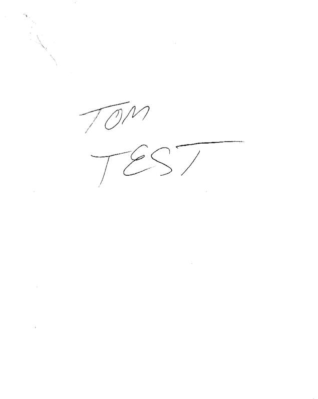 Fax page