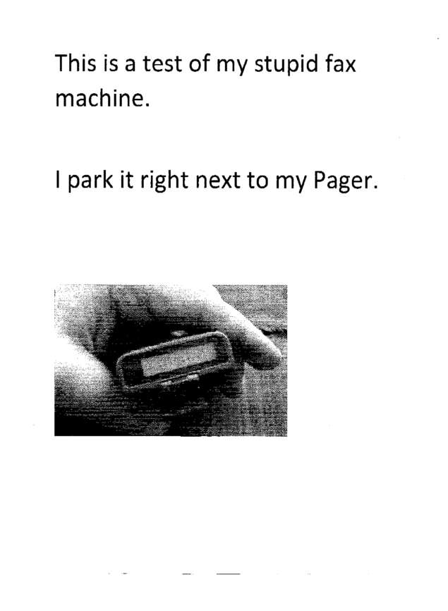 fax page