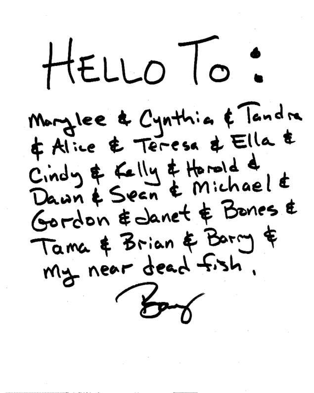 Fax page