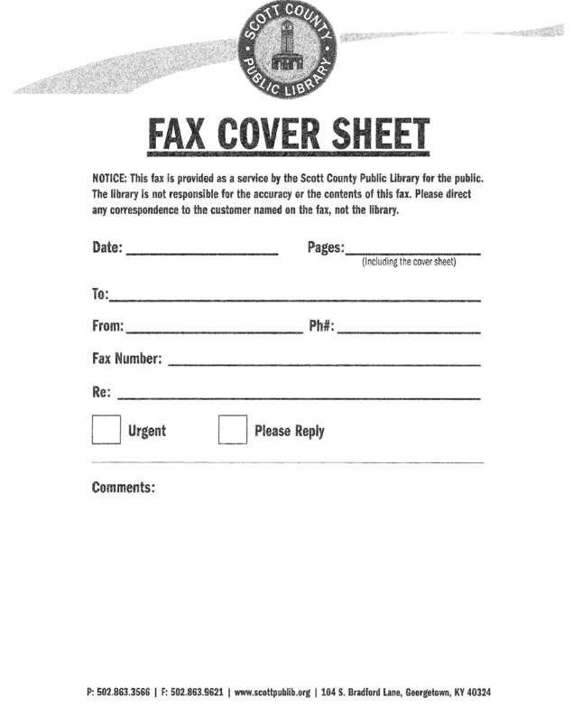 fax page