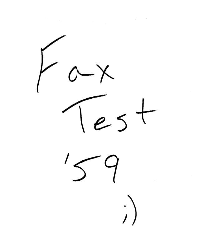 fax page