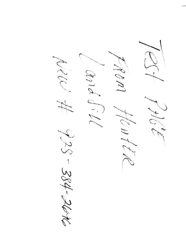 fax page