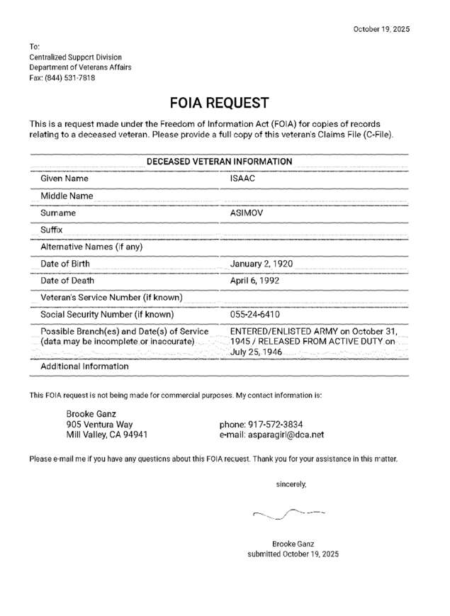 fax page