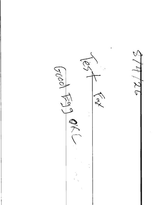 fax page