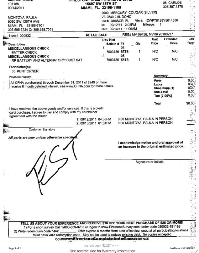 Fax page