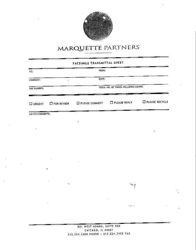 Fax page