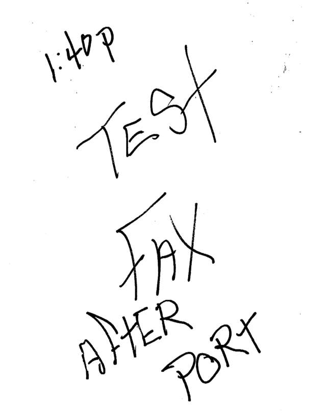 fax page
