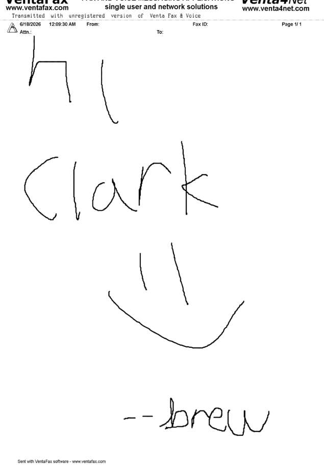 fax page