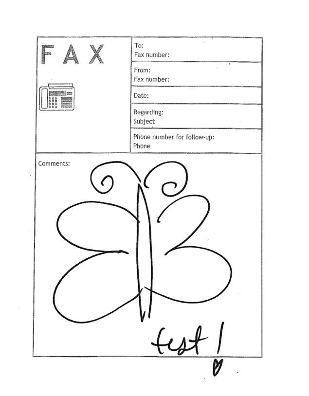 fax page