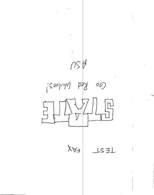 Fax page