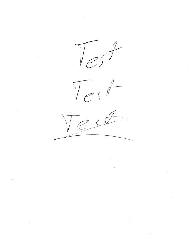 Fax page