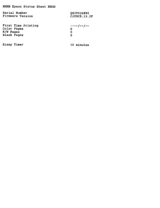 Fax page