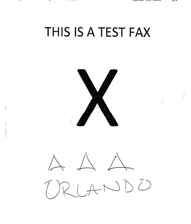 fax page