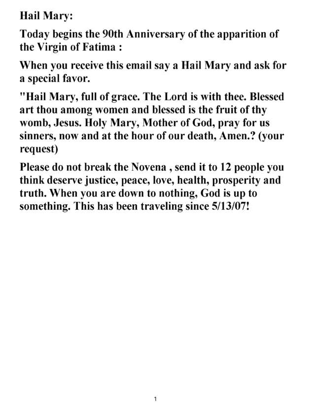 Fax page