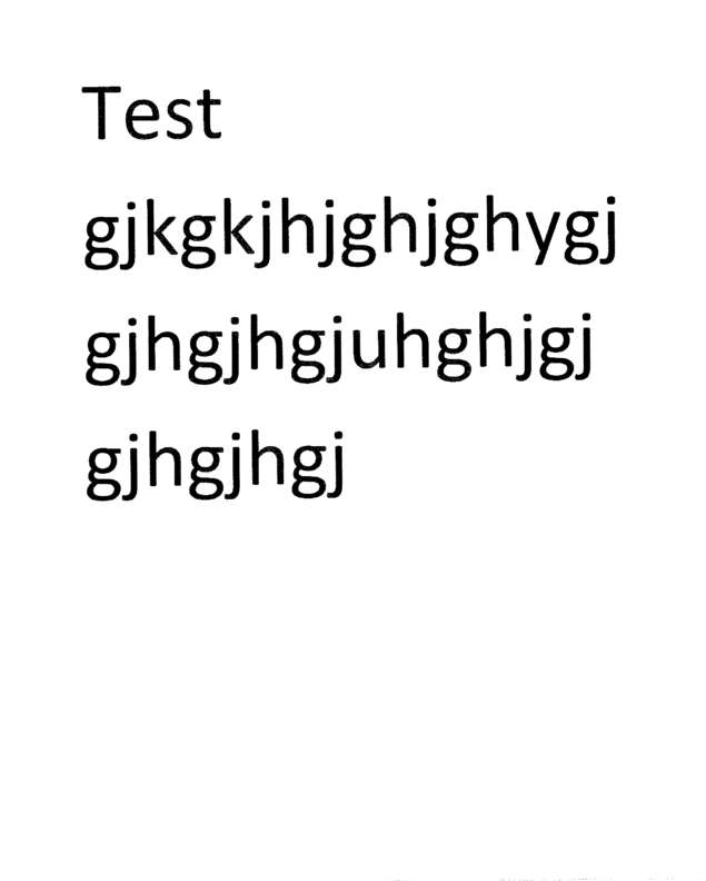 Fax page