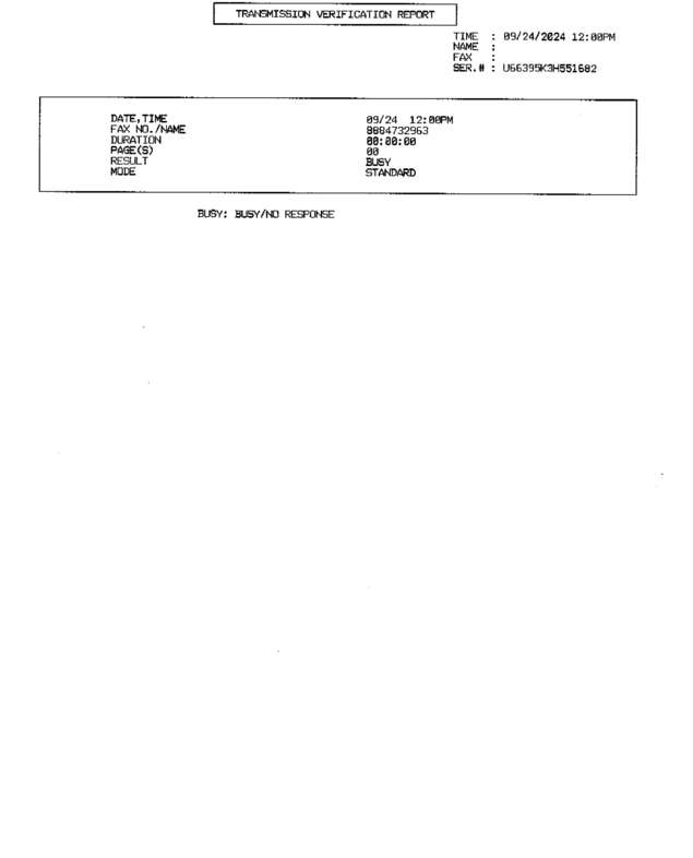 Fax page
