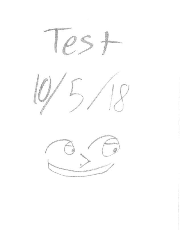 Fax page
