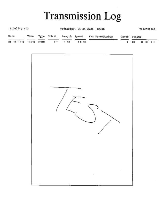 fax page